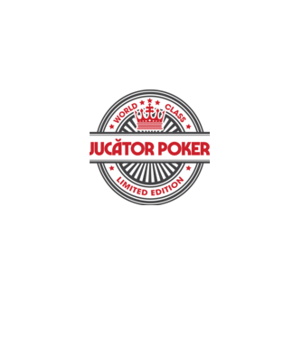 jucător poker model alb pe tricou