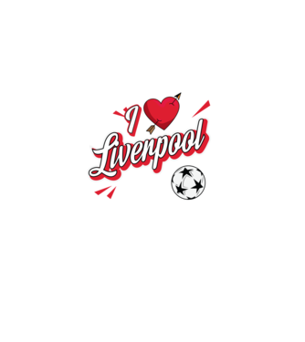 Popart Liverpool model negru pe tricou