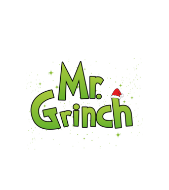 Grinch Family Mr Grinch model alb pe tricou