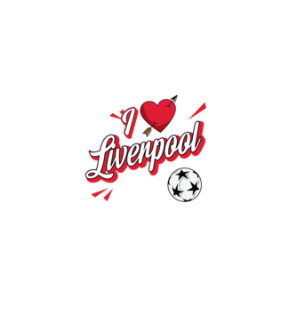 Popart Liverpool model negru pe tricou