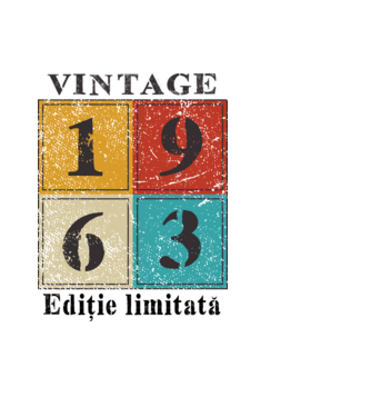 1963 - Ediție limitată model negru pe tricou