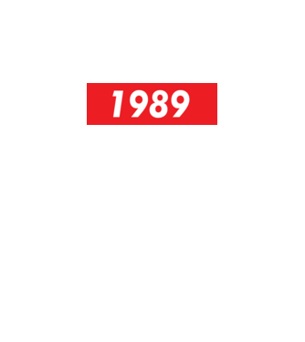 Supreme Birthday 1989 model negru pe tricou