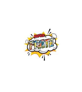 Super Frate model albastru închis pe tricou
