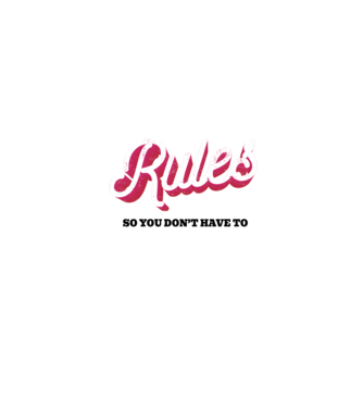 I read the rules s you don't have to simple model albastru jeanși pe tricou