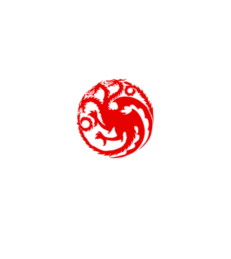 Targaryen model albastru deschis pe tricou