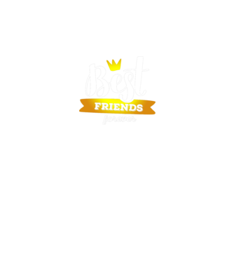 Best friends forever model mov pe tricou
