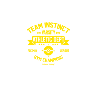 Team instinct champions model negru pe tricou