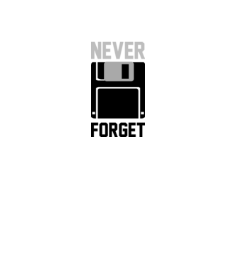 Never Forget model portocaliu neon pe tricou