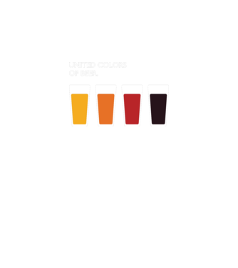 United Colors model negru pe tricou