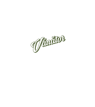 Cel mai bun Vănător din lume model alb pe tricou