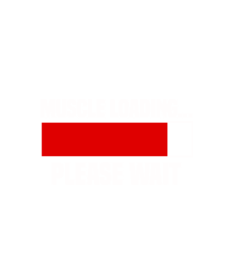Muscle loading model negru pe tricou