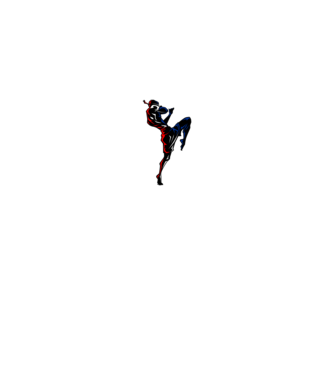 Muay Thai model negru pe tricou