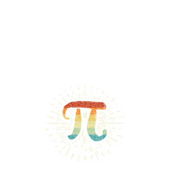 Retro Pi model negru pe tricou