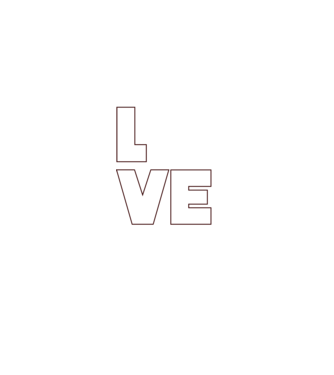 Love pingpong model negru pe tricou