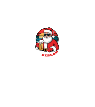 Ho ho ține mi berea! Negru model negru pe tricou