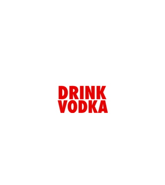 SAVE WATER DRINK VODKA model negru pe tricou