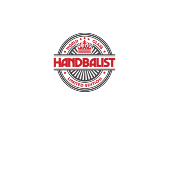 handbalist model alb pe tricou
