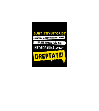 sunt STIVUITORIST, pentru a economisi timp, să reținem că am întotdeauna dreptat model negru pe tricou