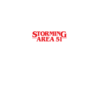 storming area 51 things model negru pe tricou