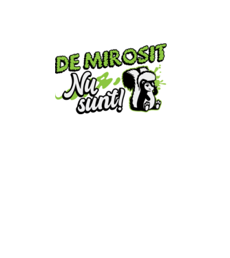 De mirosit nu sunt model negru pe tricou