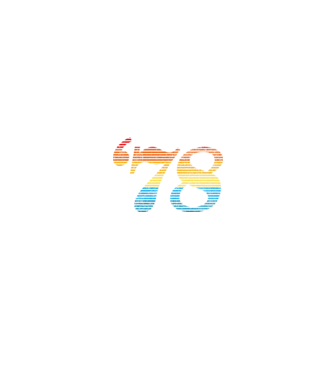 Retro Birthday 1978 model negru pe tricou