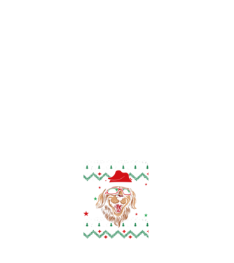 Ugly sweater dog model negru pe tricou