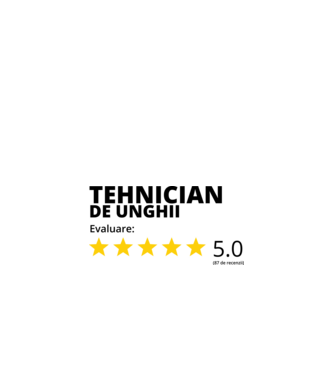 Evaluare - TEHNICIAN DE UNGHII model alb pe tricou
