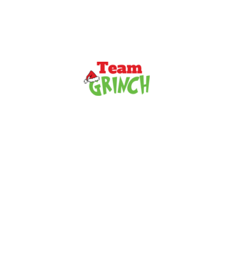 Team Grinch model negru pe tricou