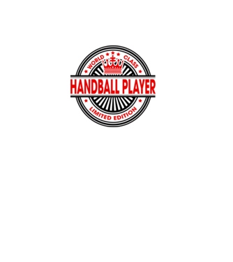 World class HANDBALIST model alb pe tricou