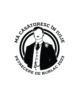 mă căsătoresc în iulie model alb pe tricou