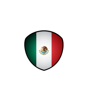 MEX-jabulani-flag model alb pe tricou