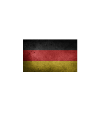 GERMANY model alb pe tricou