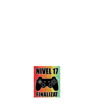Nivel 17 finalizat model negru pe tricou