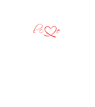 Love Valentines day model negru pe tricou