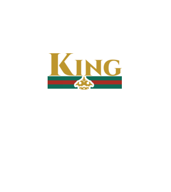 Gucci king model negru pe tricou