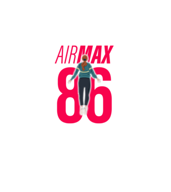 air max 86 stranger things model negru pe tricou
