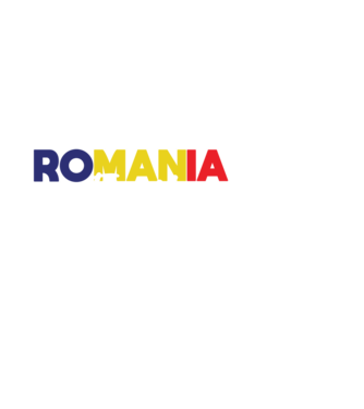 Romania forever model alb pe tricou