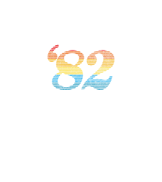 Retro Birthday 1982 model alb pe tricou