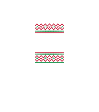 Model tricotat de Crăciun - fotbal model negru pe tricou