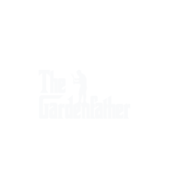 The Gardenfather model alb pe tricou