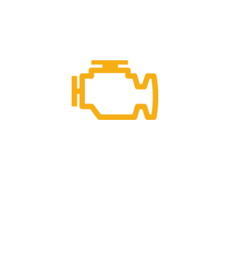 check engine model negru pe tricou