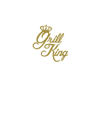 Grill King model negru pe tricou