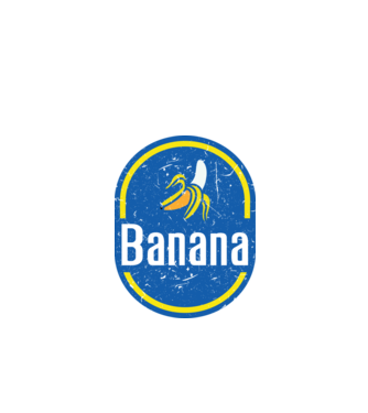 Banane carnaval model verde de măr pe tricou