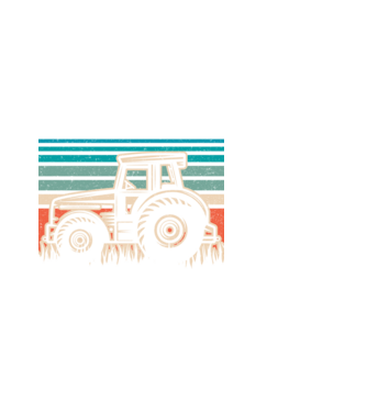 TRACTOR model negru pe tricou