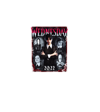 WEDNESDAY multi all time model negru pe tricou