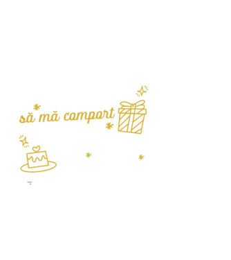 Nu am avut niciodată 15 de ani model alb pe tricou