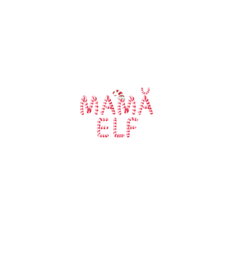 mamă elf model negru pe tricou