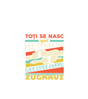 Toți se nasc egali, dar numai cei mai buni devin zugravi model negru pe tricou