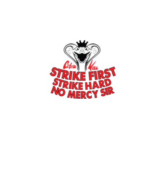 Strike first strike hard logo model alb pe tricou