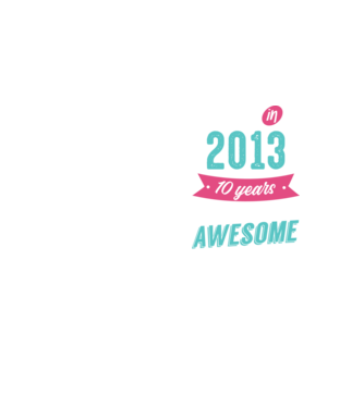 Made in 2013 model galben neon pe tricou